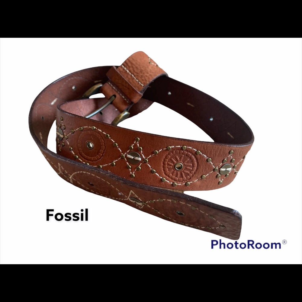 Fossil Leather Belt